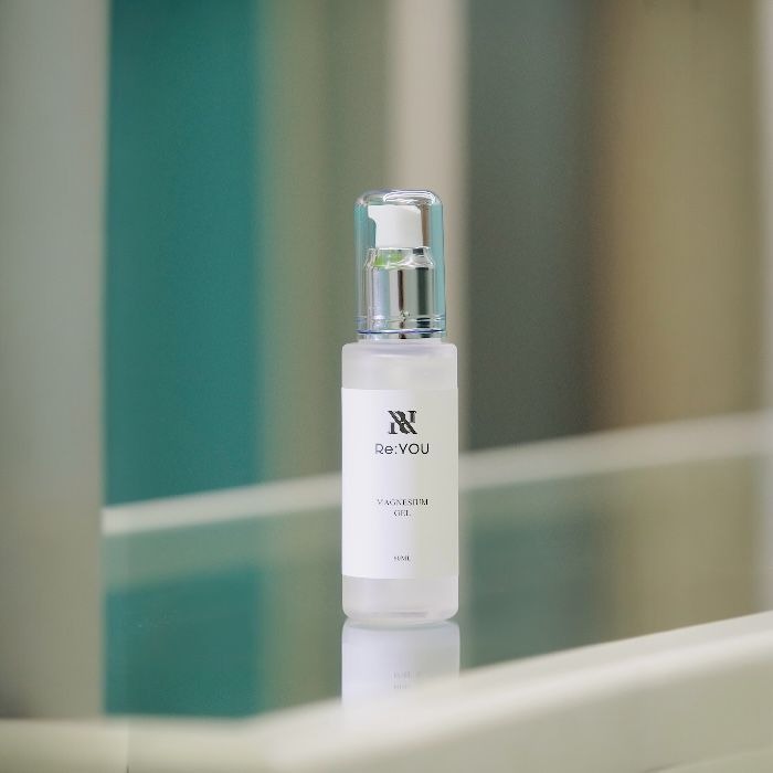 Re:YOU (リターンユー) マグネシウムジェル 60mL|赤穂産マグネシウム×天然美容成分配合|スポーツ後ケア・リラックスに