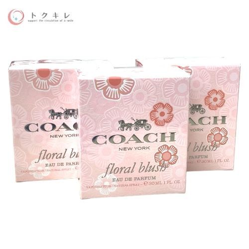 コーチ（COACH） フローラル ブラッシュ オードパルファム 30ml×3個セット