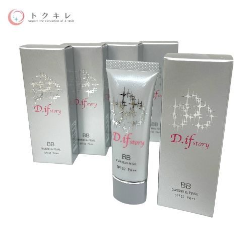 D.if story (ディフストーリー) BBシャイニークリーム（オークル） 30g ×5本セット