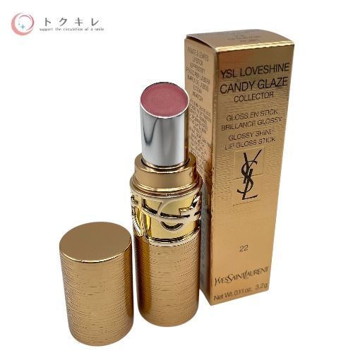 イヴ・サンローラン（YVES SAINT LAURENT） ラブシャイン キャンディグレーズ #22 シマーローズ〈コレクター〉 3.2g