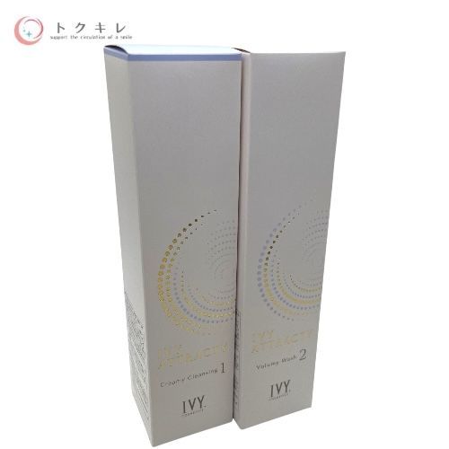アイビー化粧品（IVY Cosmetics） アトラクティ クリーミィ クレンジング・ボリューミィ ウォッシュ クレンジング120g×1点／洗顔料120g×2点 3点セット
