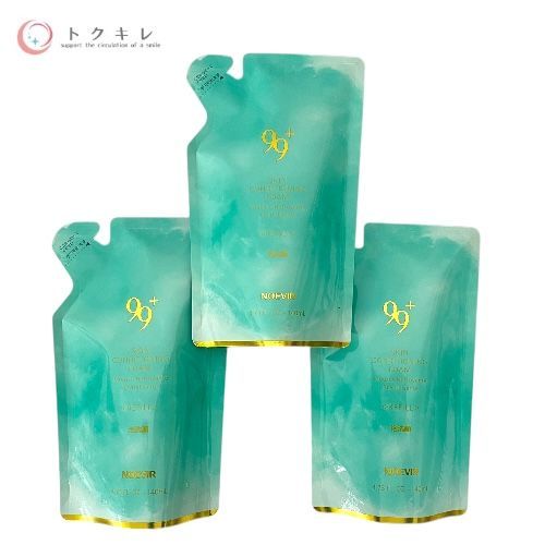 ノエビア 99プラス スキンコンディショニングフォーム リフィール 140ml ×3個セット