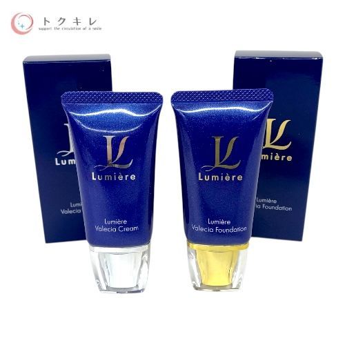ルミエル ヴァレシア クリーム 22g ＆ ヴァレシア ファンデーション 26g セット 2点セット