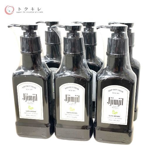 ジムジル カラーシャンプー ダークブラウン 250ml ×6本セット