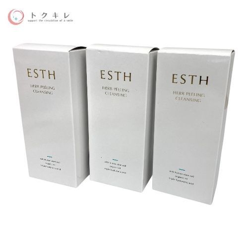 ESTH エス ハーブピーリングクレンジング 120g ×3本セット