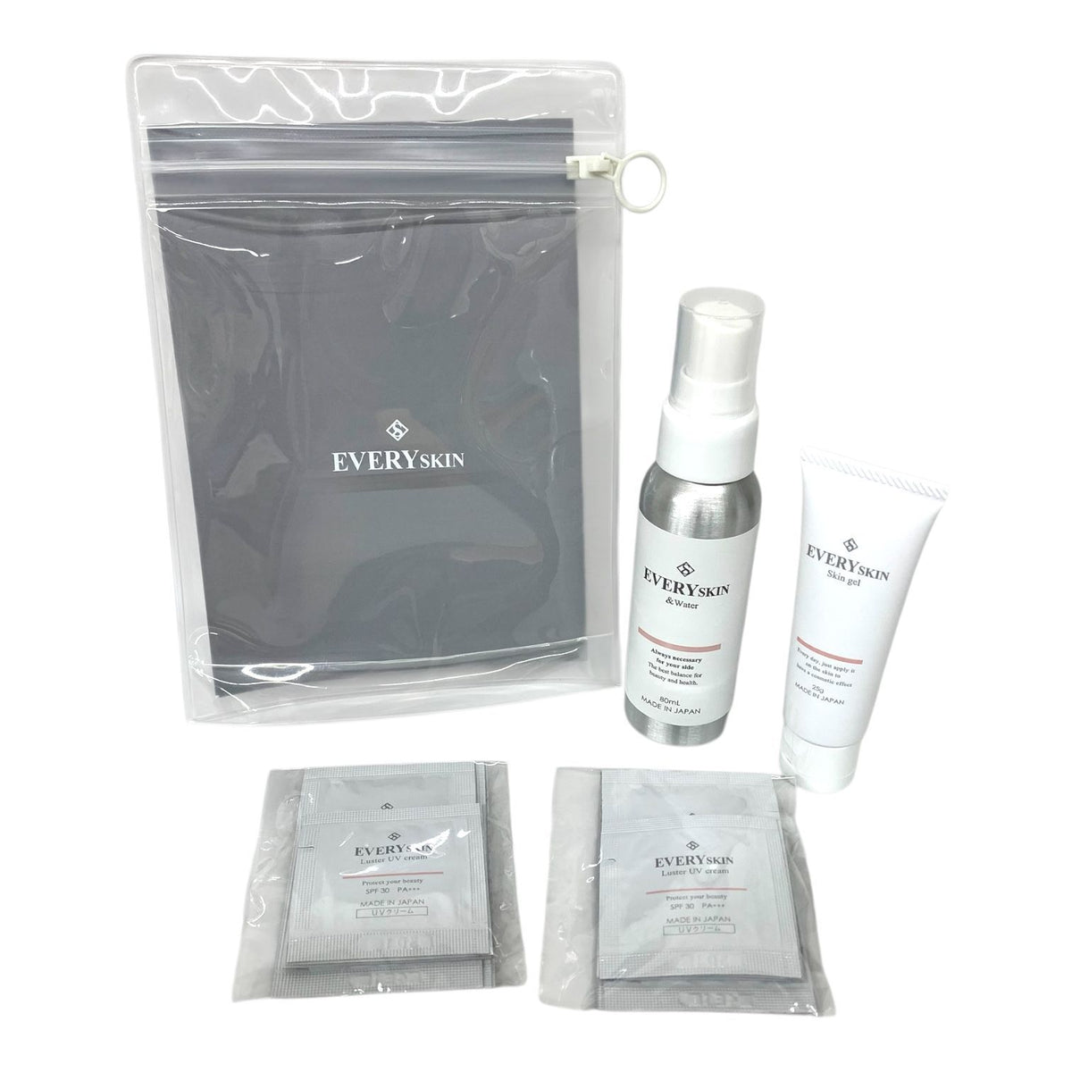 EVERYSKIN ベーシックスキンケア トラベルセット ・スキンジェル ミニ 25g×1