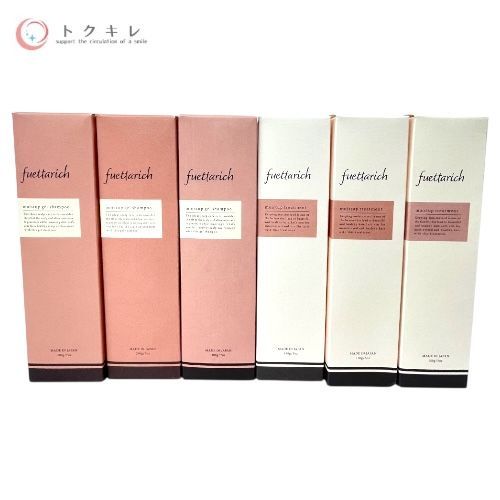 フエッタリッチ モイストアップ ジェルシャンプー／モイストアップ トリートメント シャンプー 200g ×3本、トリートメント 150g ×3本 6本セット