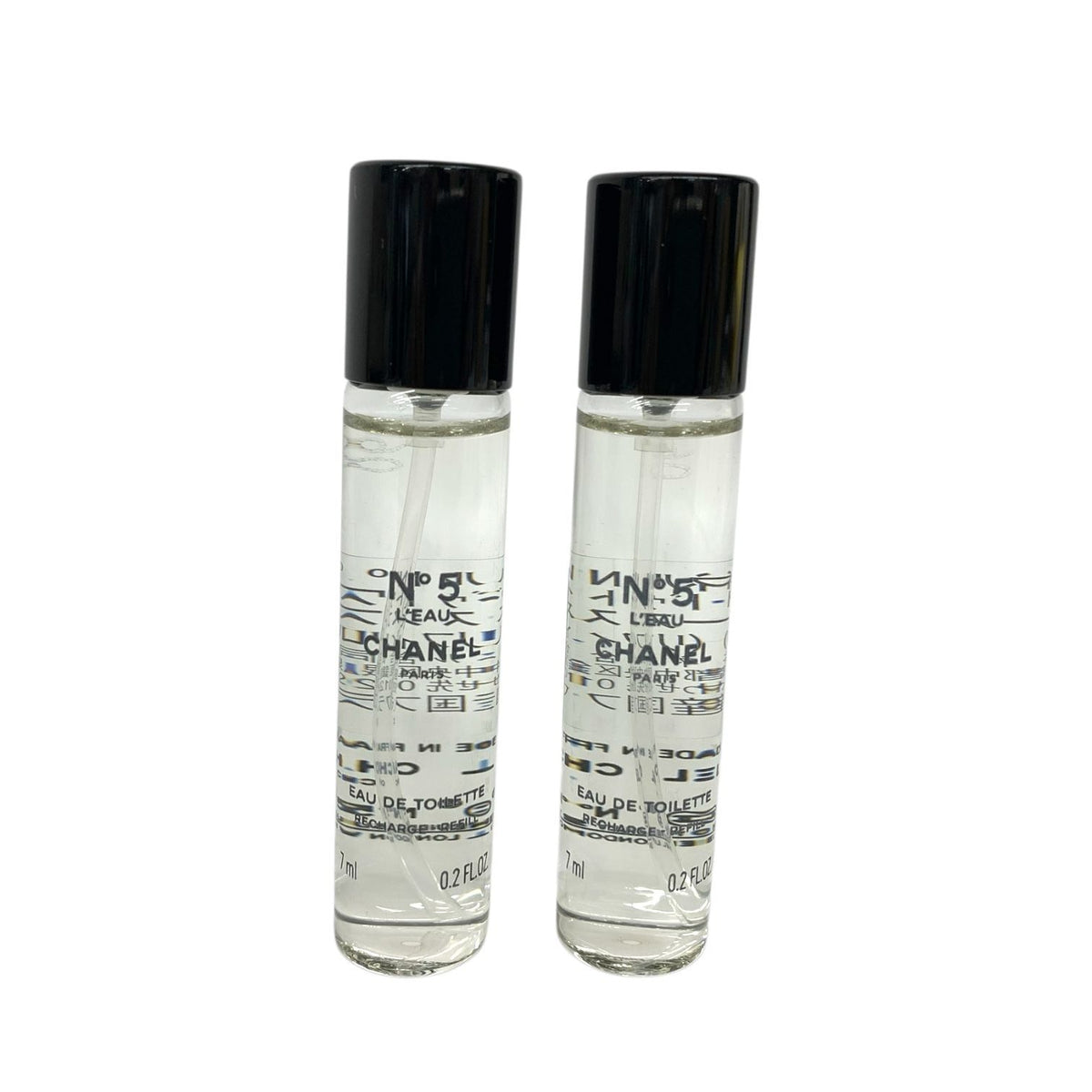 CHANEL N°5 ロー オードゥ トワレット パース スプレイ（チャーム・チェーン付き） 7ml×3本