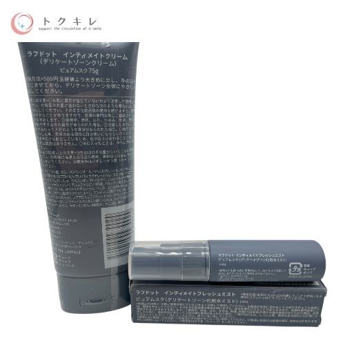 laugh. ラフドット インティメイトクリーム／インティメイトフレッシュミスト クリーム 75g ×3点、ミスト 14ml ×3点 6点セット