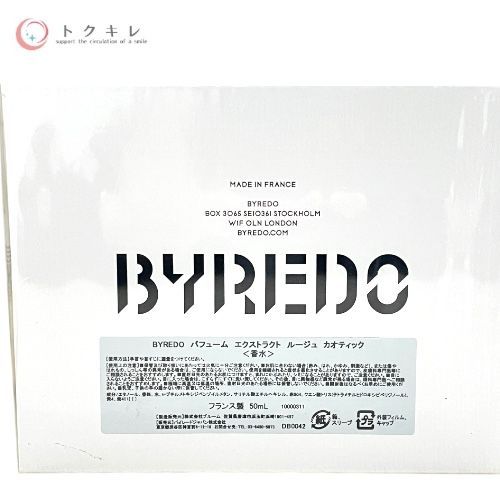 BYREDO パフューム エクストラクト ルージュ カオティック (香水) 50ml