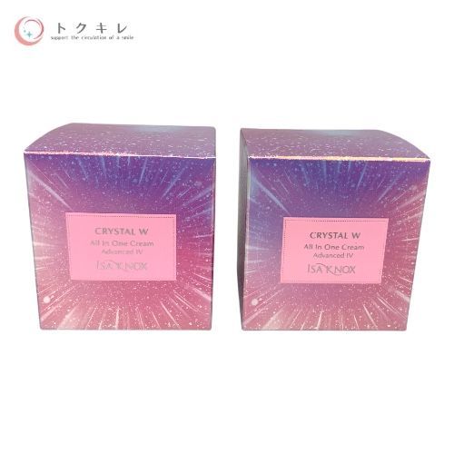 銀座ステファニー イザノックス クリスタルW オールインワンクリーム アドバンスト IV 50ml 2個セット