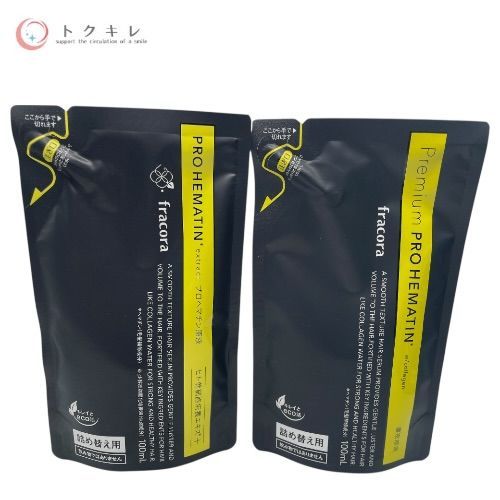 協和 ・fracora プレミアム プロヘマチン 濃密原液 詰め替え用 各100ml 6点セット