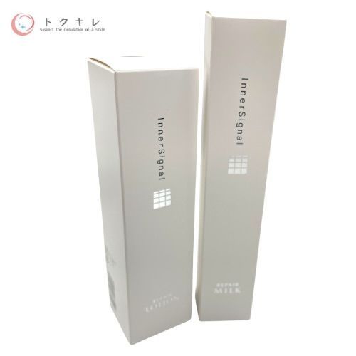 大塚製薬 インナーシグナル リペアローション150ml＋リペアミルク65ml 化粧水+乳液 2点セット