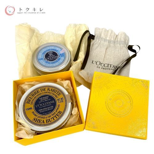 ロクシタン シアバター 150ml + スノーシア ボディクリーム 175ml 2種セット (パッケージ付き) L'OCCITANE