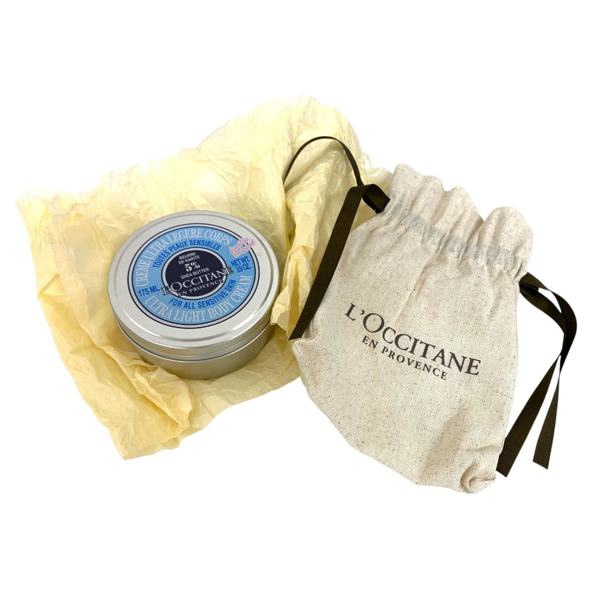 ロクシタン シアバター 150ml + スノーシア ボディクリーム 175ml 2種セット (パッケージ付き) L'OCCITANE