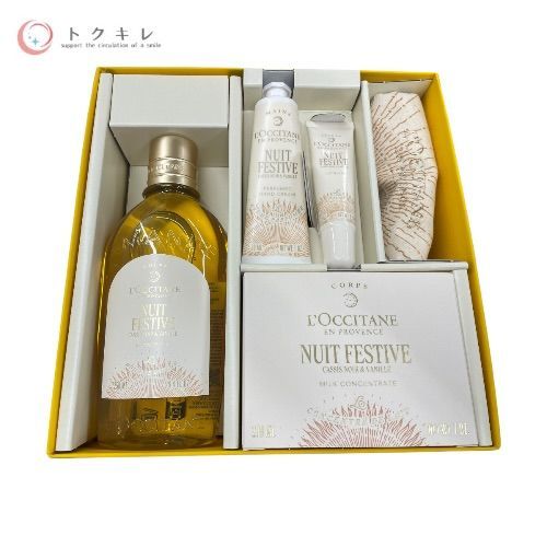 ロクシタン ニュイ フェスティブ シークレットコフレ ・AN シャワーオイル 250ml