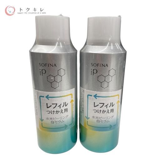 花王 ソフィーナ iP 水光ピーリング泡セラム レフィル ふきとり美容液 120g レフィル ×2点 2点セット