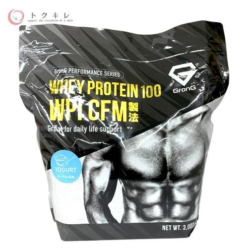 GronG ホエイプロテイン 100 WPI ヨーグルト風味 3kg