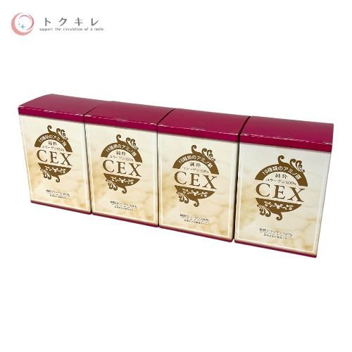 イノアコーポレーション 純粋コラーゲン 100% CEX 45g(1.5g×30包) 4個セット