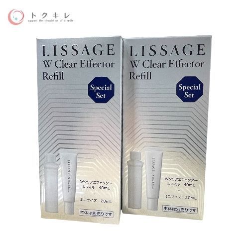 カネボウ リサージ Wクリアエフェクター レフィル セット 40ml+ミニサイズ20ml 2点セット