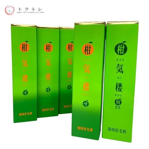 はぴねすくらぶ 柑気楼 増 + 増 EX 2種5本セット 薬用育毛剤