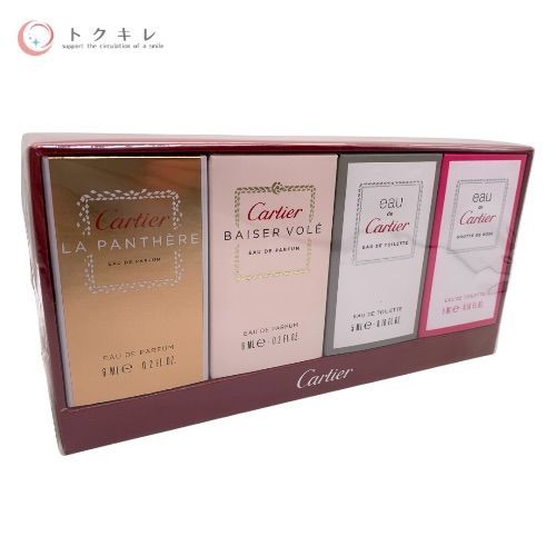 カルティエ 香水コフレ 5ml×2、6ml×2