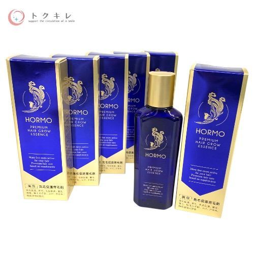 ハーブ健康本舗 ホルモ プレミアム ヘアグロウ エッセンス 80ml 6本セット