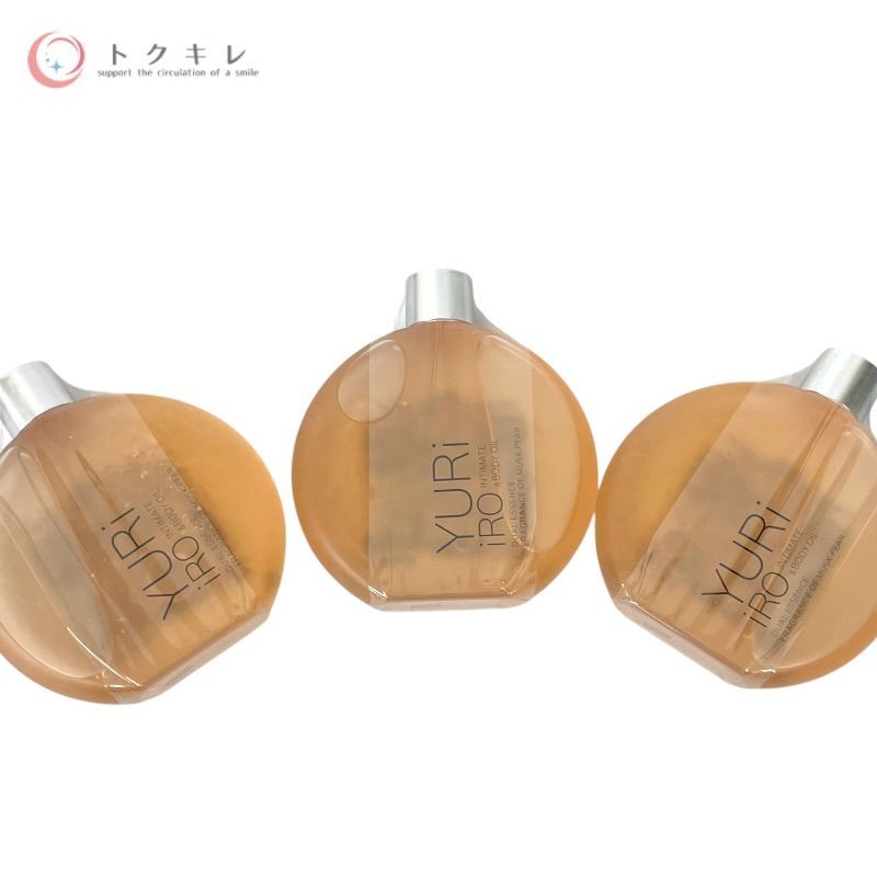 ユリイロ インティメイト&ボディオイル 100ml #ムスクペアー 他 100ml + 100ml + 100ml 3本セット