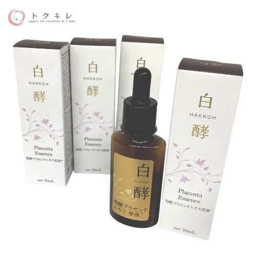 白酵 Placenta Essence (発酵プラセンタエキス原液) 30ml 30ml×4本 4本セット