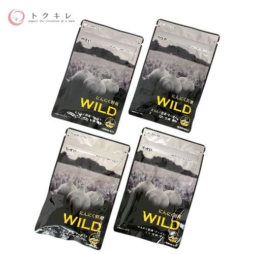 やずや にんにく卵黄WILD 62球 4個セット