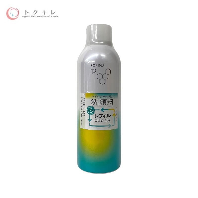 花王 ソフィーナ iP マイクロ泡セラム洗顔料 240g レフィル