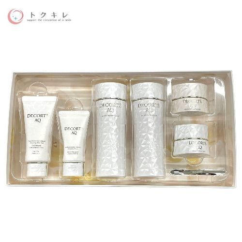 コーセー コスメデコルテ AQ ラディアンス コフレ I (2024年コフレ) 化粧水100ml + 乳液100ml + クレンジング60g + 洗顔料30g + クリーム10g + デイクリーム10g