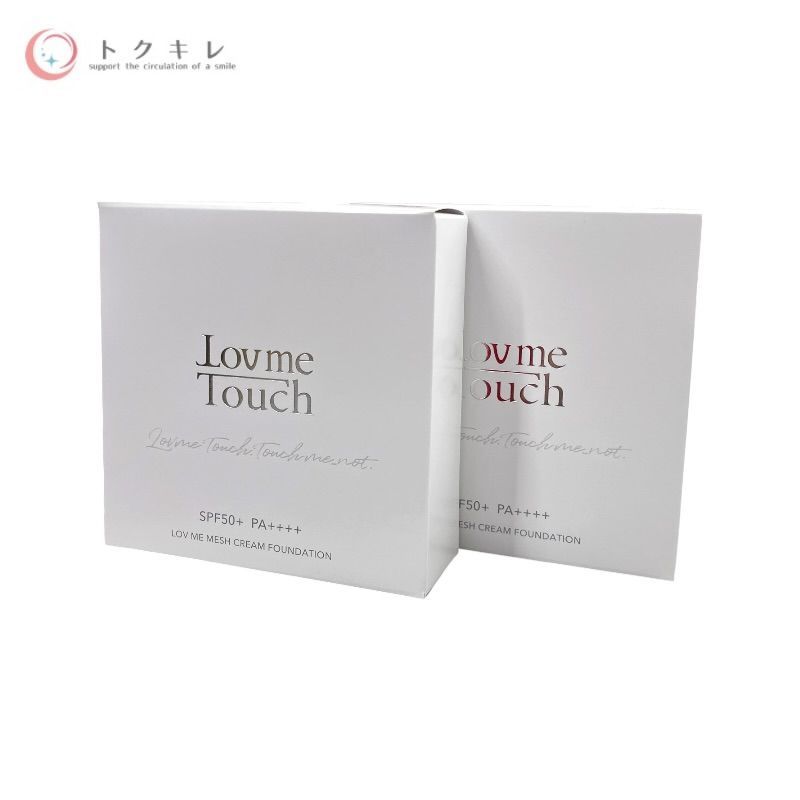 NIKU ラブミータッチ ラブミーメッシュクリームファンデーション 12g #N10 標準色 2個セット