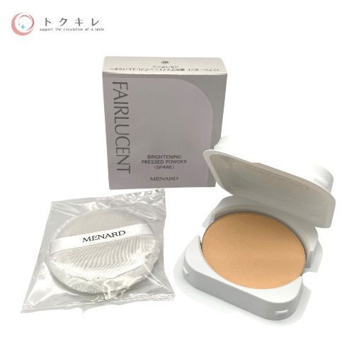 メナード フェアルーセント 薬用ブライトニングプレストパウダー＜スペアー＞ 10g