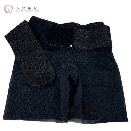 日本直販総本社 ヒップアップ パワーガード ボクサータイプ 女性用 黒 LL