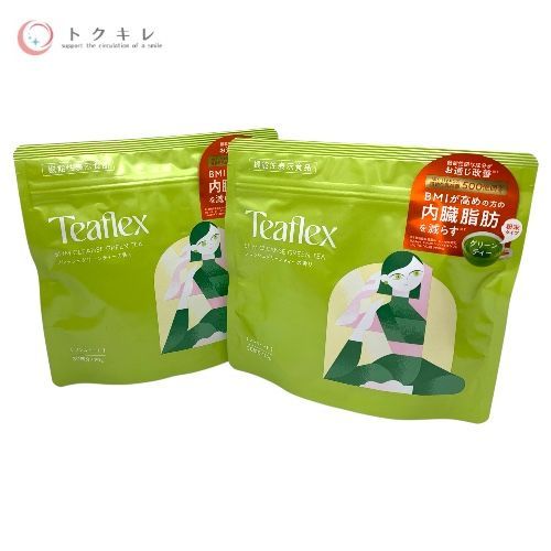 Teaflex SLIM CLEANSE GREEN TEA 30日分/90g 2個セット
