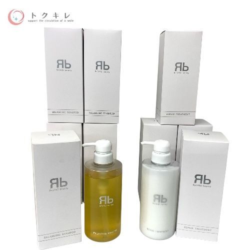 ReZARD リザードビューティ バランシングシャンプー 480ml + リザードビューティ リペアトリートメント 480g 2種合計9本セット シャンプー480ml / トリートメント480g