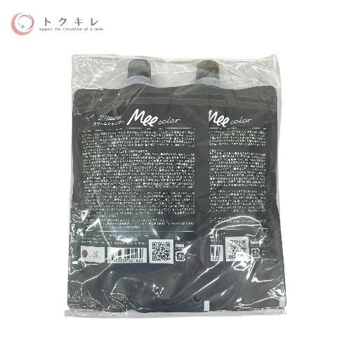 natumee (ナチュミー) クリームシャンプー MEE color 350g #ダークブラウン 4本セット