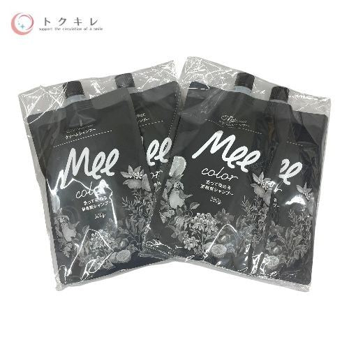 natumee (ナチュミー) クリームシャンプー MEE color 350g #ダークブラウン 4本セット