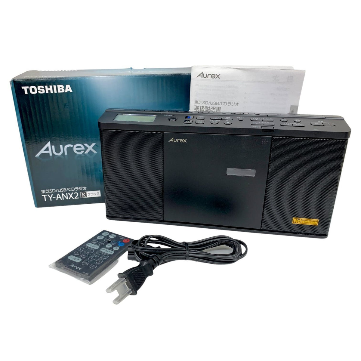 東芝 CDラジオ TY-ANX2(K) ブラック