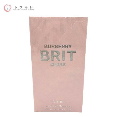 バーバリー (BURBERRY) ブリット シアー フォーハー オードトワレ 100ml