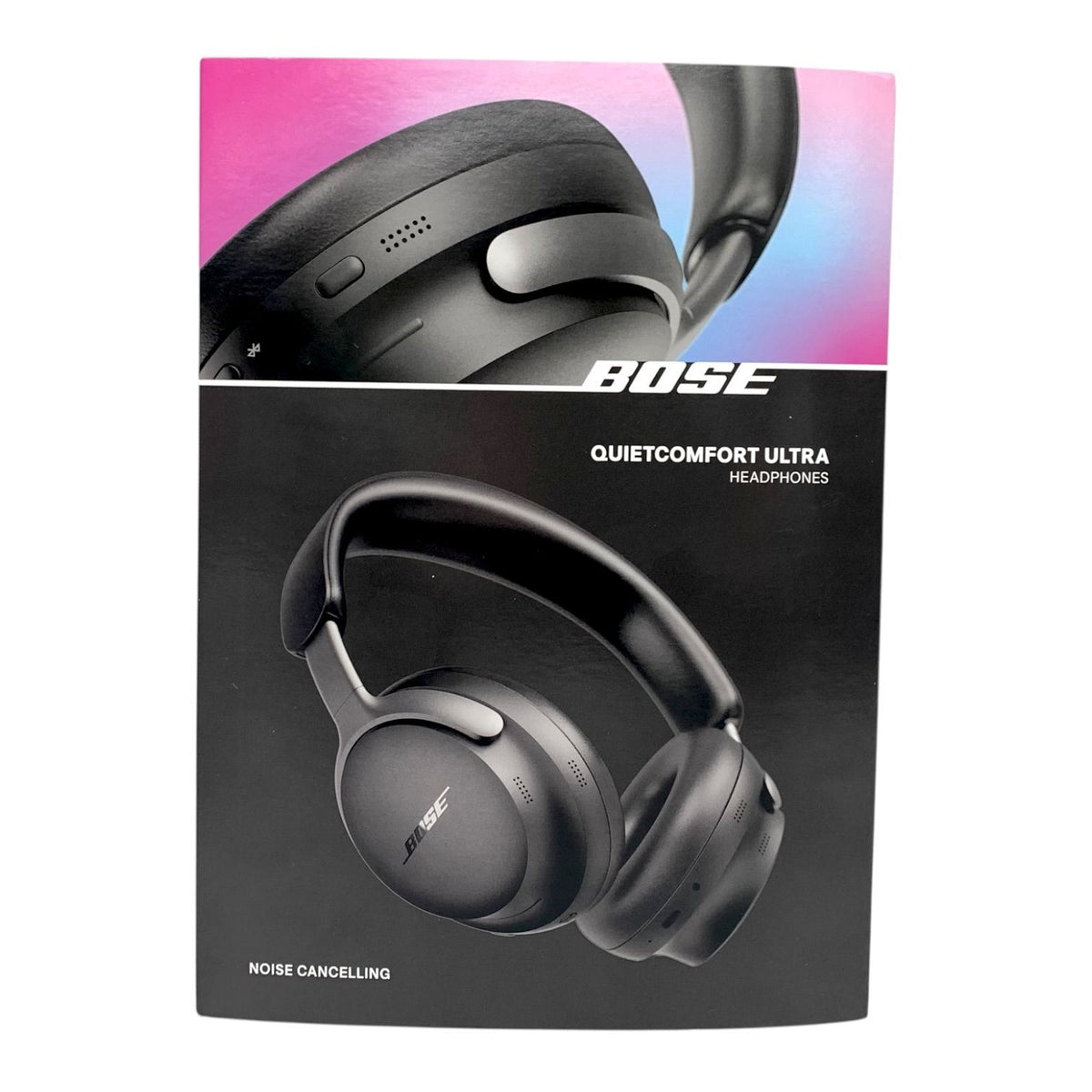 BOSE ワイヤレスヘッドホン QuietComfort Ultra Headphones ブラック (ノイズキャンセリング typeC IPX4 最大24時間再生 空間オーディオ対応)