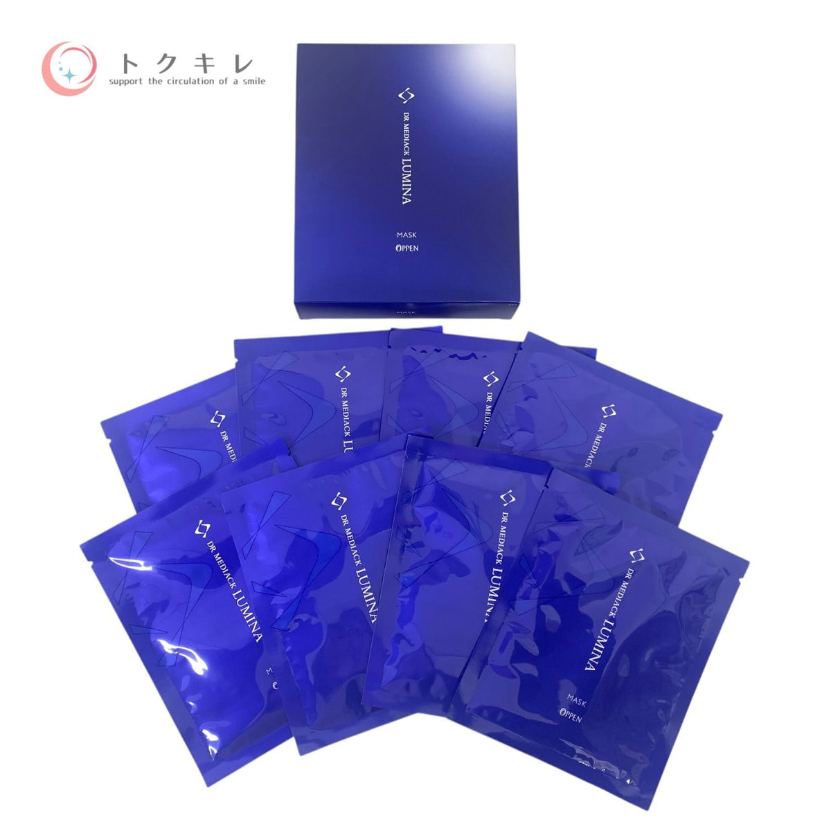 オッペン化粧品 DR メディアック ルミナ マスク 1枚入り/包×8