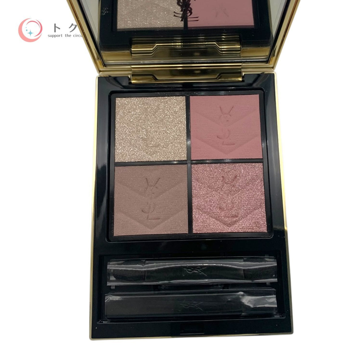 YSL (イヴ・サンローラン) クチュール ミニ クラッチ #410 フォービドゥン ウィスパー (アイシャドウ) 4g