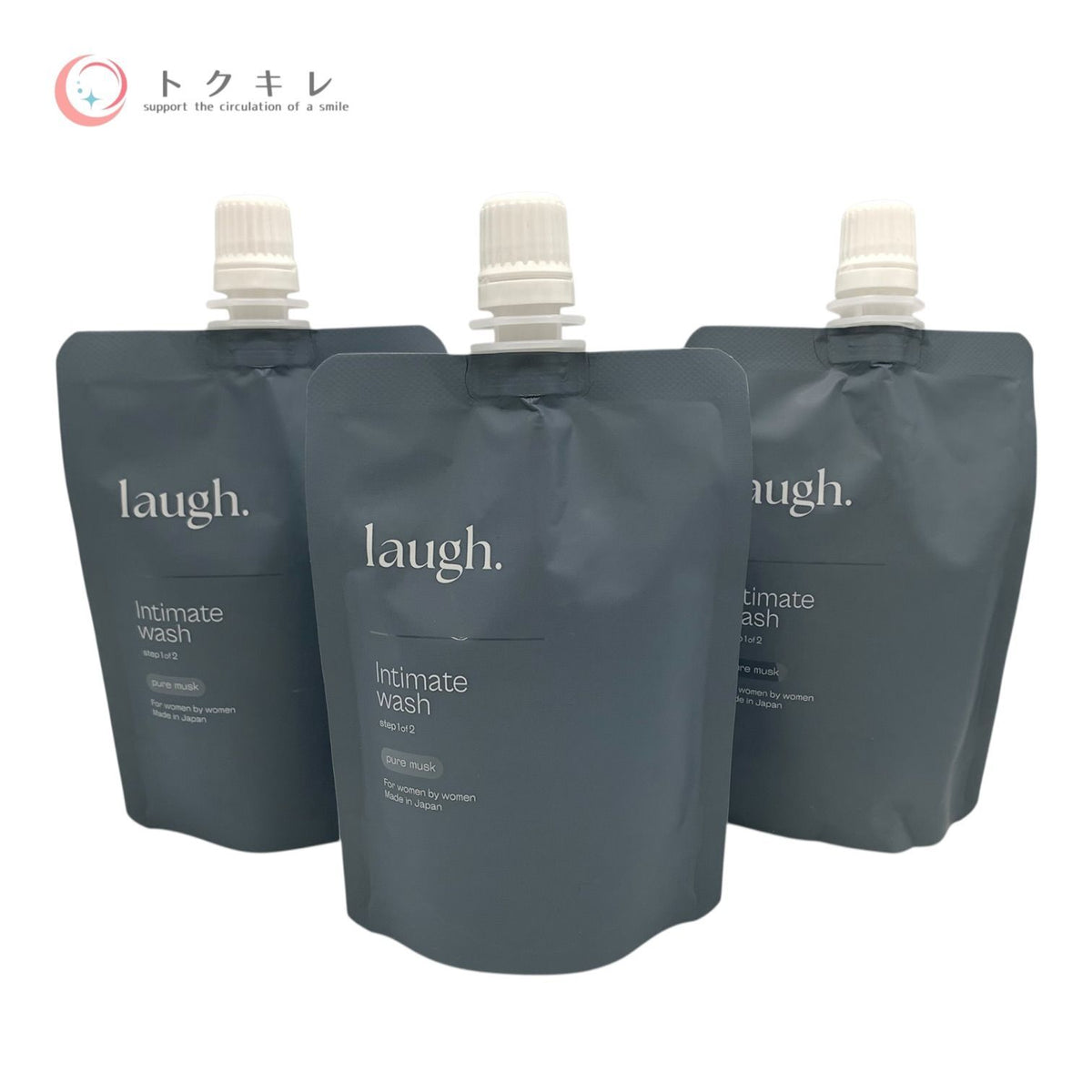ラフドット インティメイトウォッシュ 詰め替え用 ピュアムスク 100ml 100ml×3個 3本セット