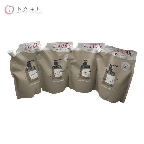 はぐくみプラス coconeクレイクリームシャンプー ME 詰め替え 400 g × 4点セット
