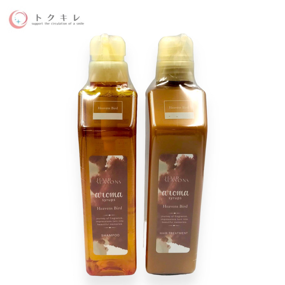 デミ コスメティクス ヘアシーズンズ アロマシロップス ヘヴンズバード シャンプー & ヘアトリートメント セット 各550ml