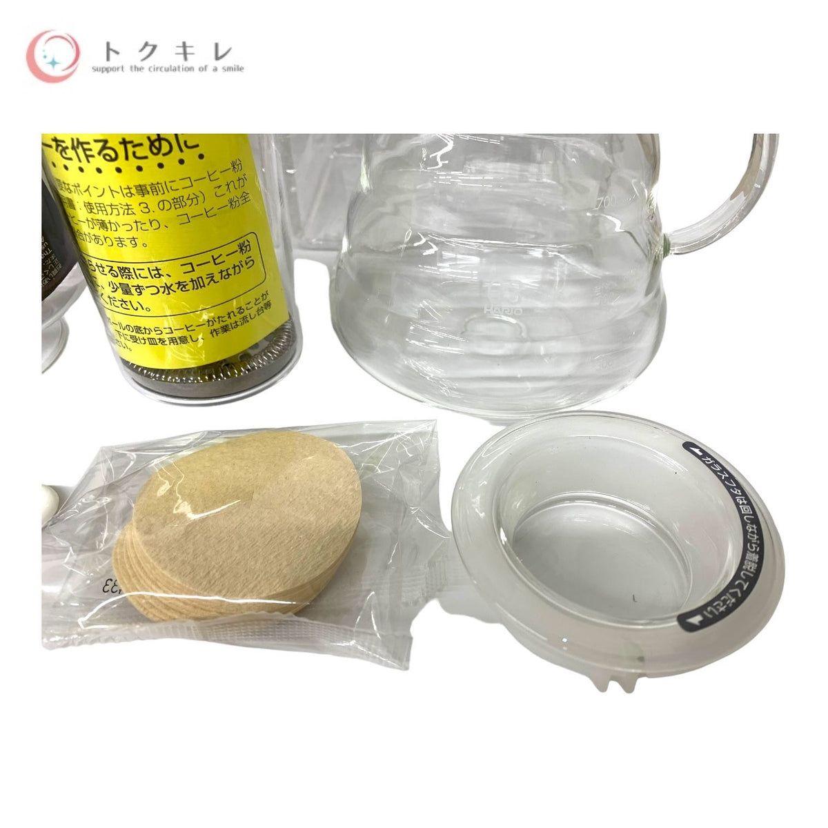 HARIO ハリオ式珈琲 水たてコーヒーメーカー ウォータードリッパー クリア 品番WDC-6