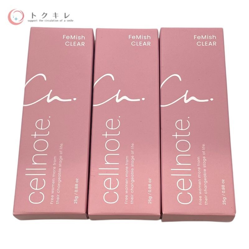 セルノート（cellnote）​ フェミッシュクリア 25g（医薬部外品）​ 3本セット