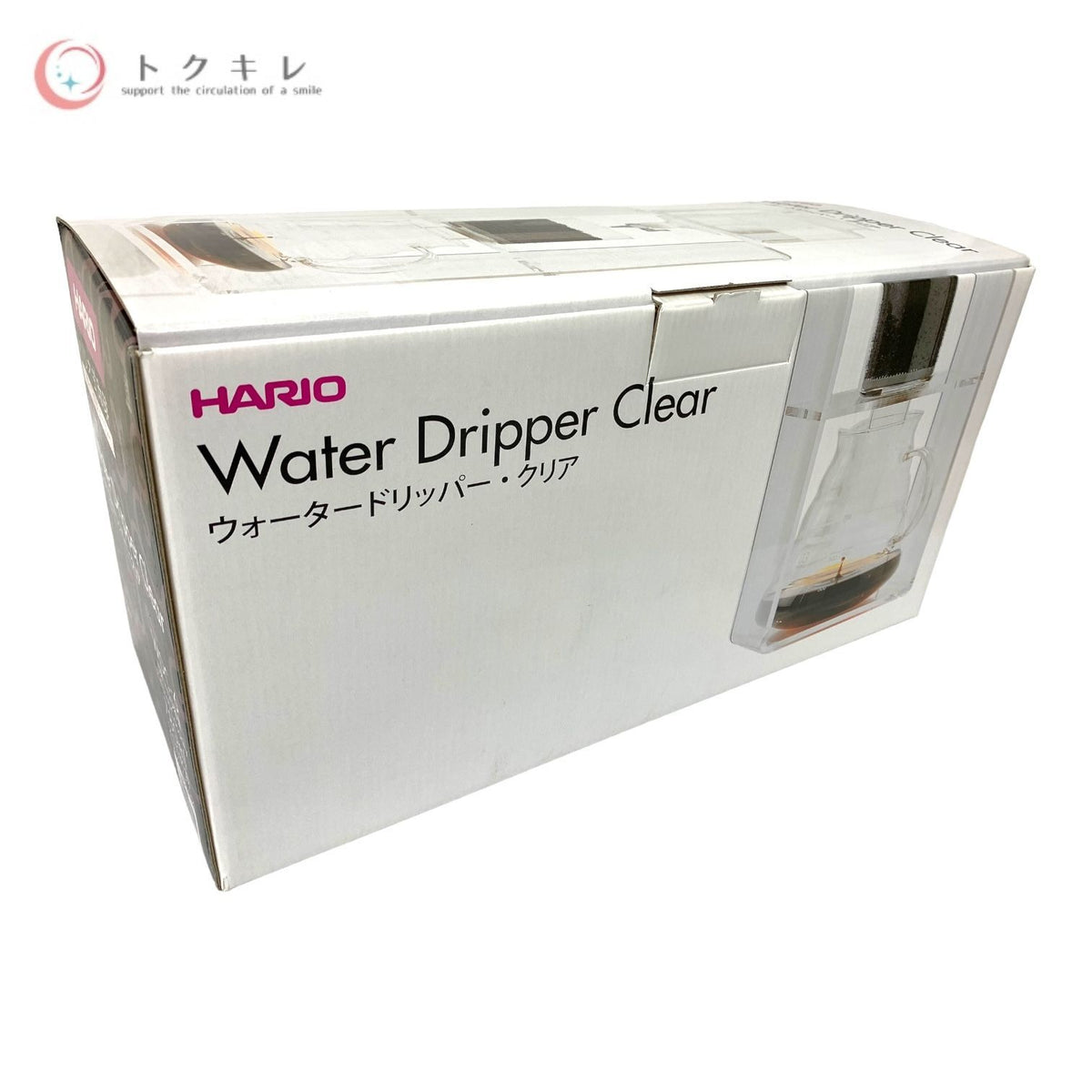 HARIO ハリオ式珈琲 水たてコーヒーメーカー ウォータードリッパー クリア 品番WDC-6